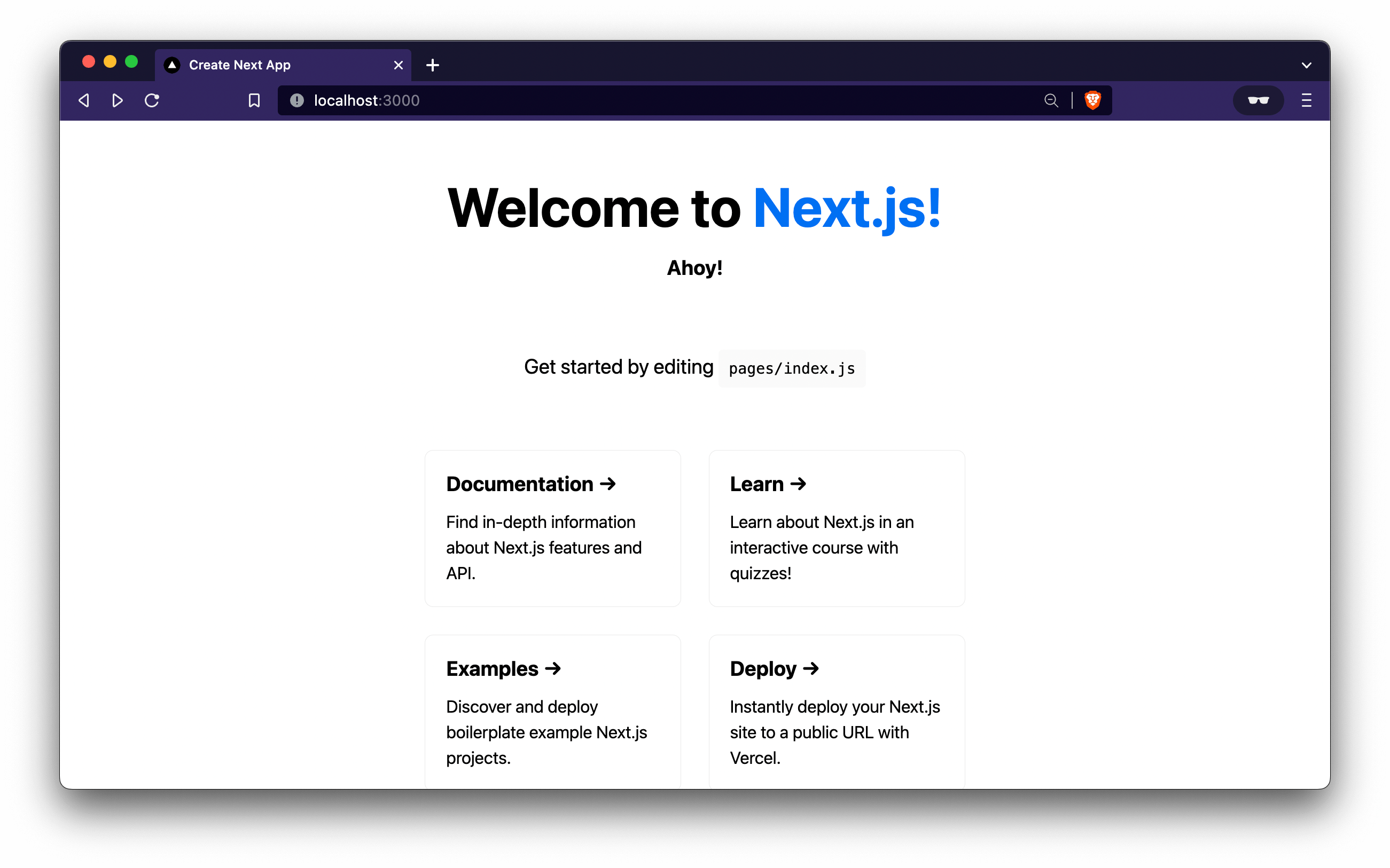 Next.js Getting Started - Fast Refresh
