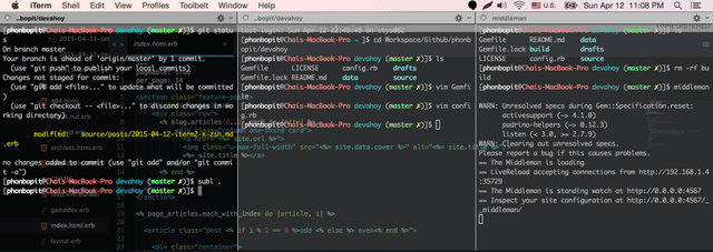 เปลี่ยนมาใช้ iTerm2 + zsh พร้อม Features เพียบ