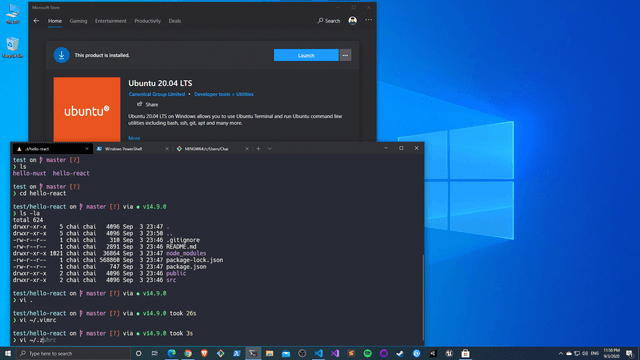 ลองใช้งาน Windows 10 + WSL 2 และปรับแต่งนิดหน่อย