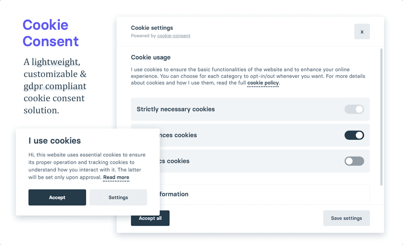 ตัวอย่างการใช้ Cookie Consent เพื่อรองรับ PDPA แบบง่ายๆ