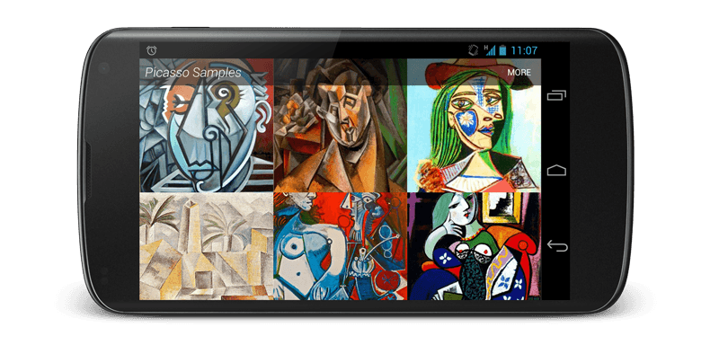 ตัวอย่างการใช้ Picasso มาช่วยแก้ปัญหารูปภาพใน Android