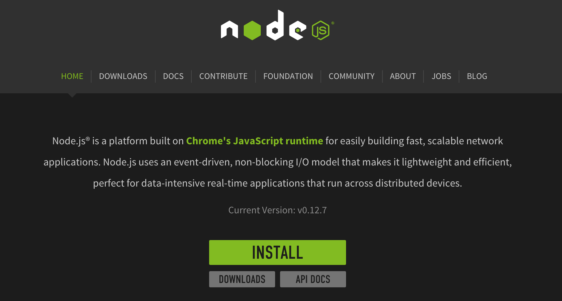 Node JS