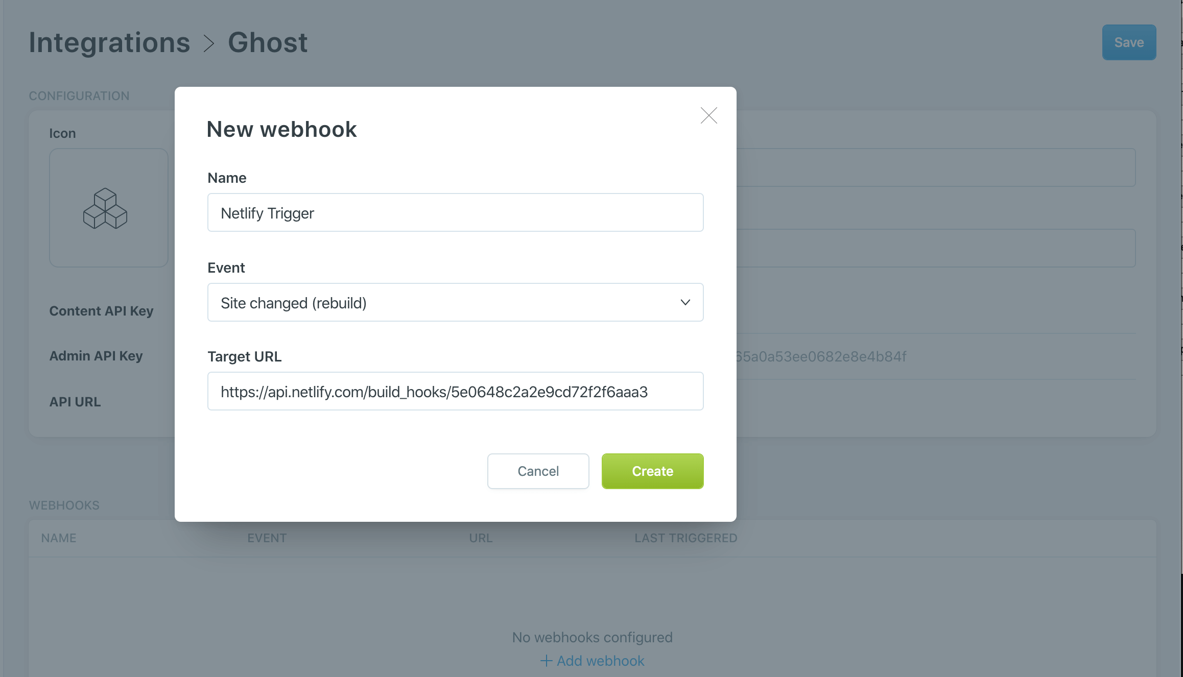 Add Webhook