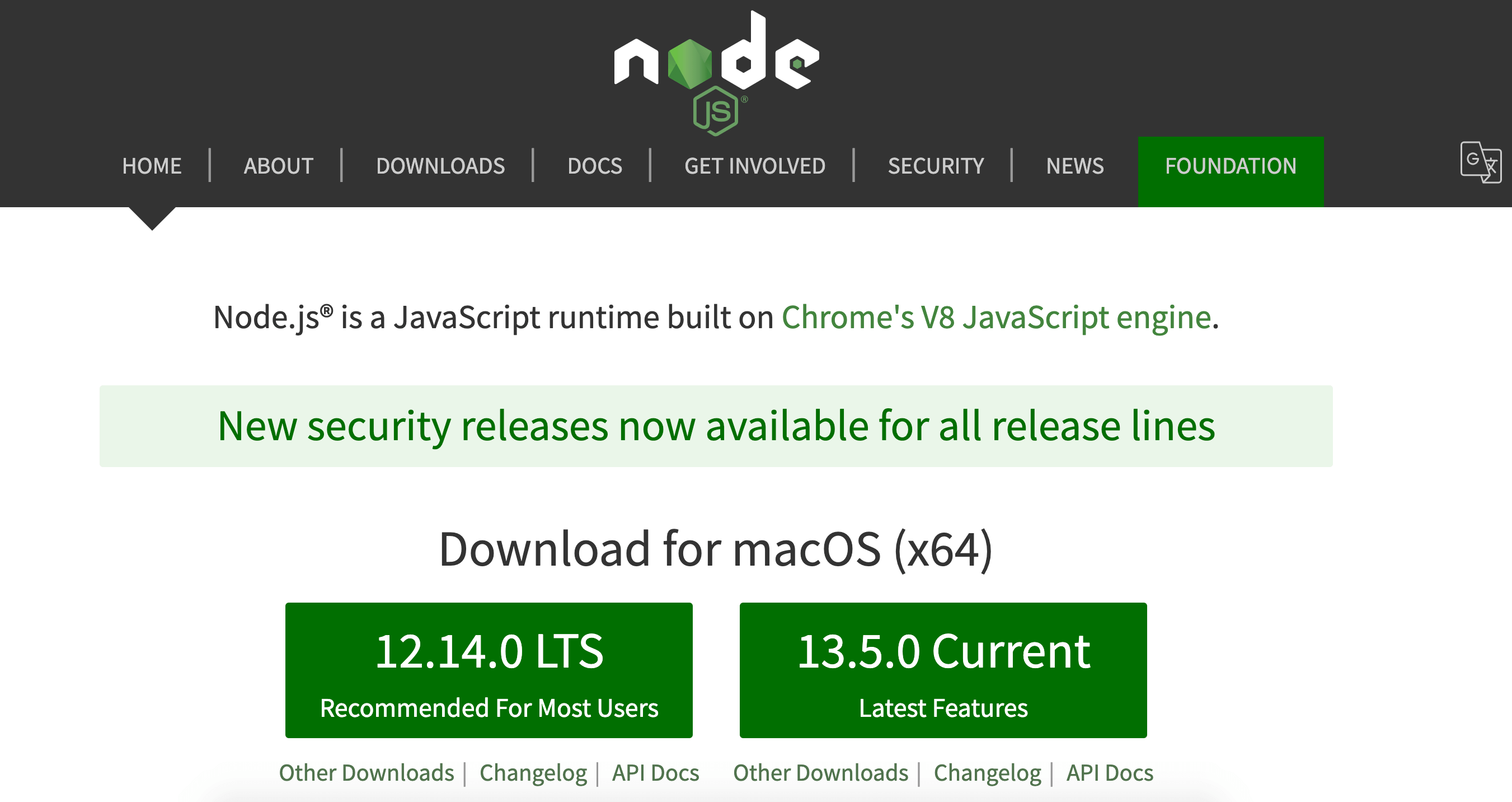 Download Node.js