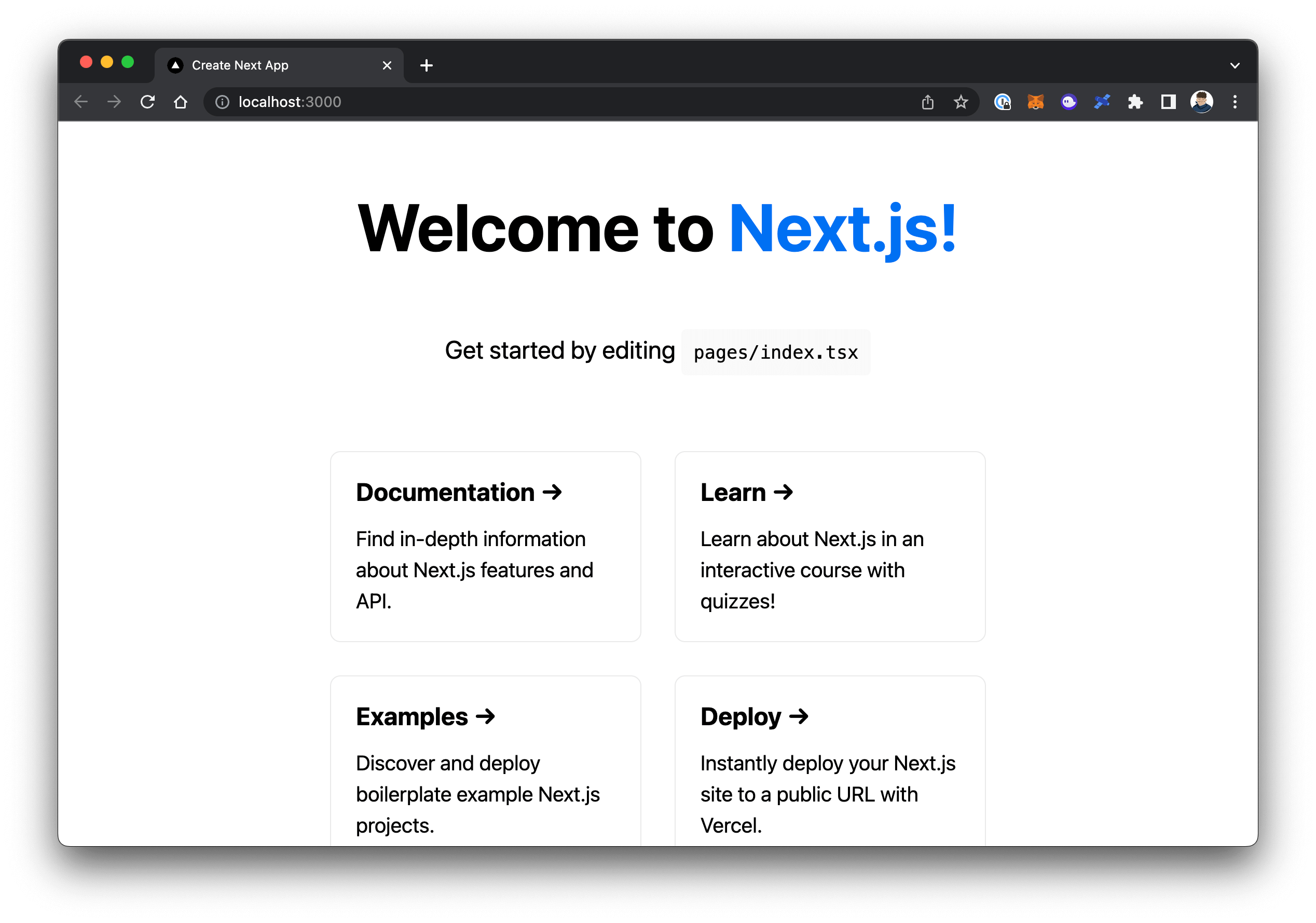 Nextjs Starter