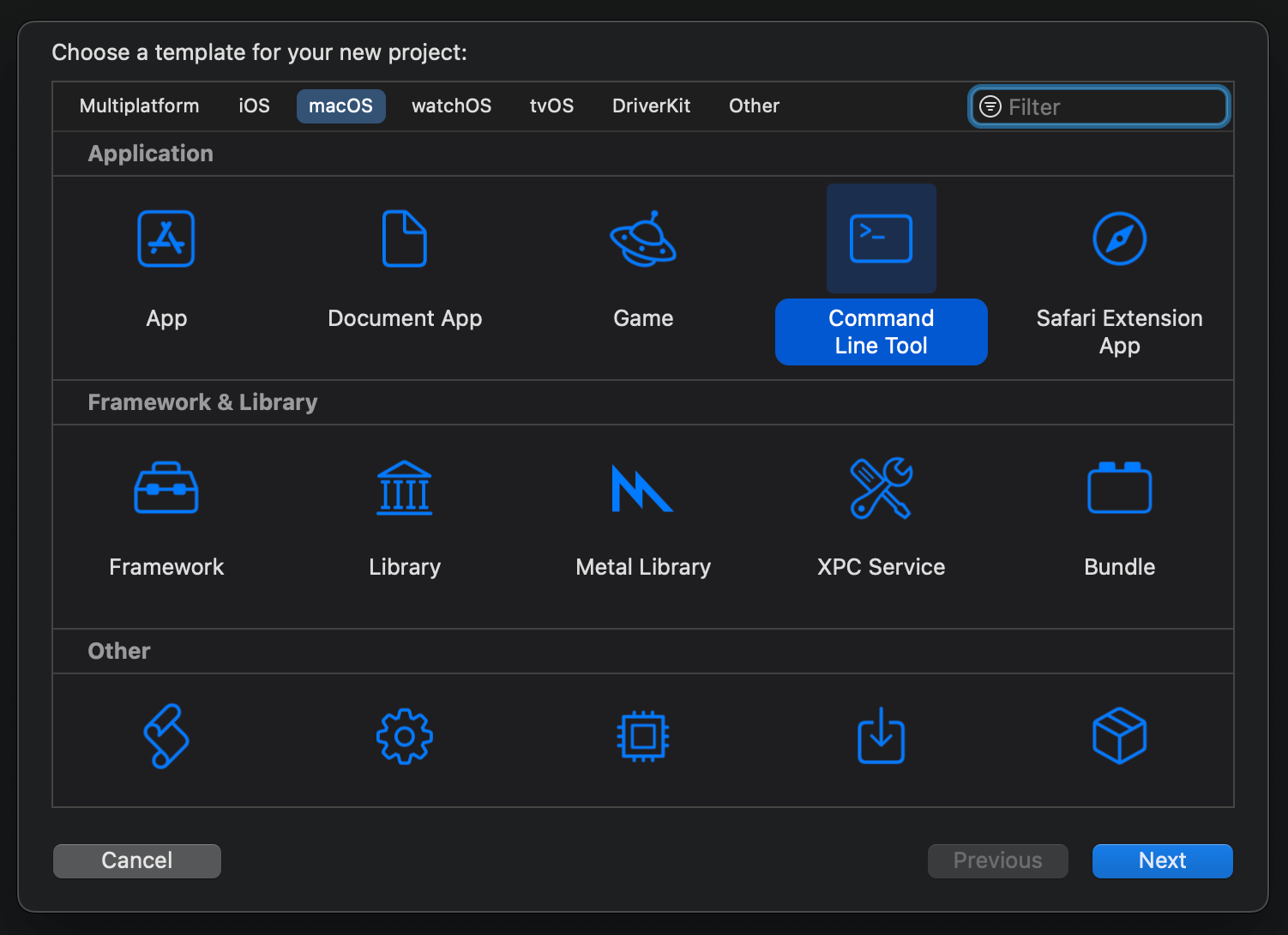 Command Line Tool