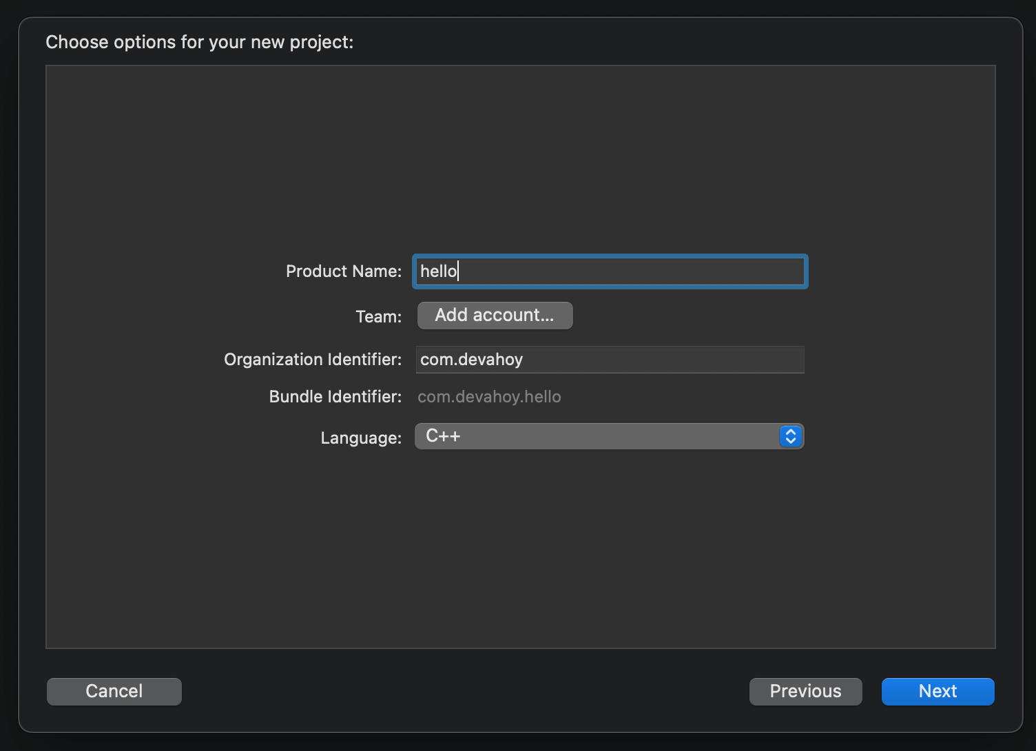 Command Line Tool